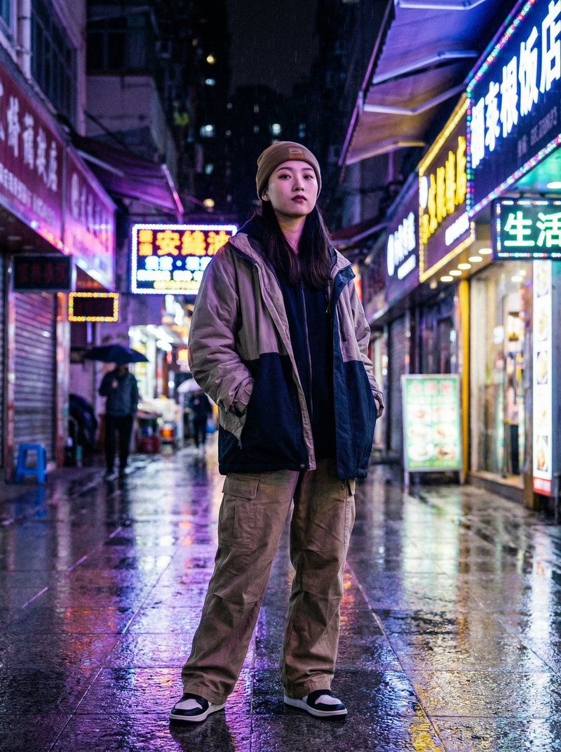 兄妹乱伦时尚街拍写真